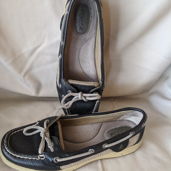Sperry Top Siders Angelfish Slip-on Boat Shoe S7 - Picture 4 of 9